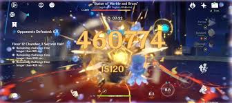 genshin impact damage number